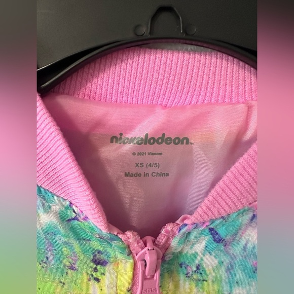 Nickelodeon Unicorn Shine Bright Jacket For Girls - Size 4-5 T - Picture 2 of 3